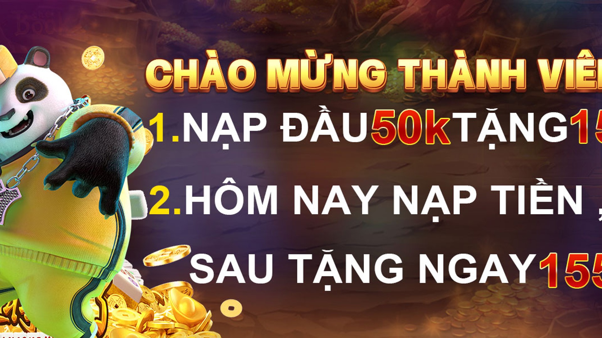 Giao diện chào mừng và ưu đãi nạp tiền lần đầu tại 13win1 và 13win12